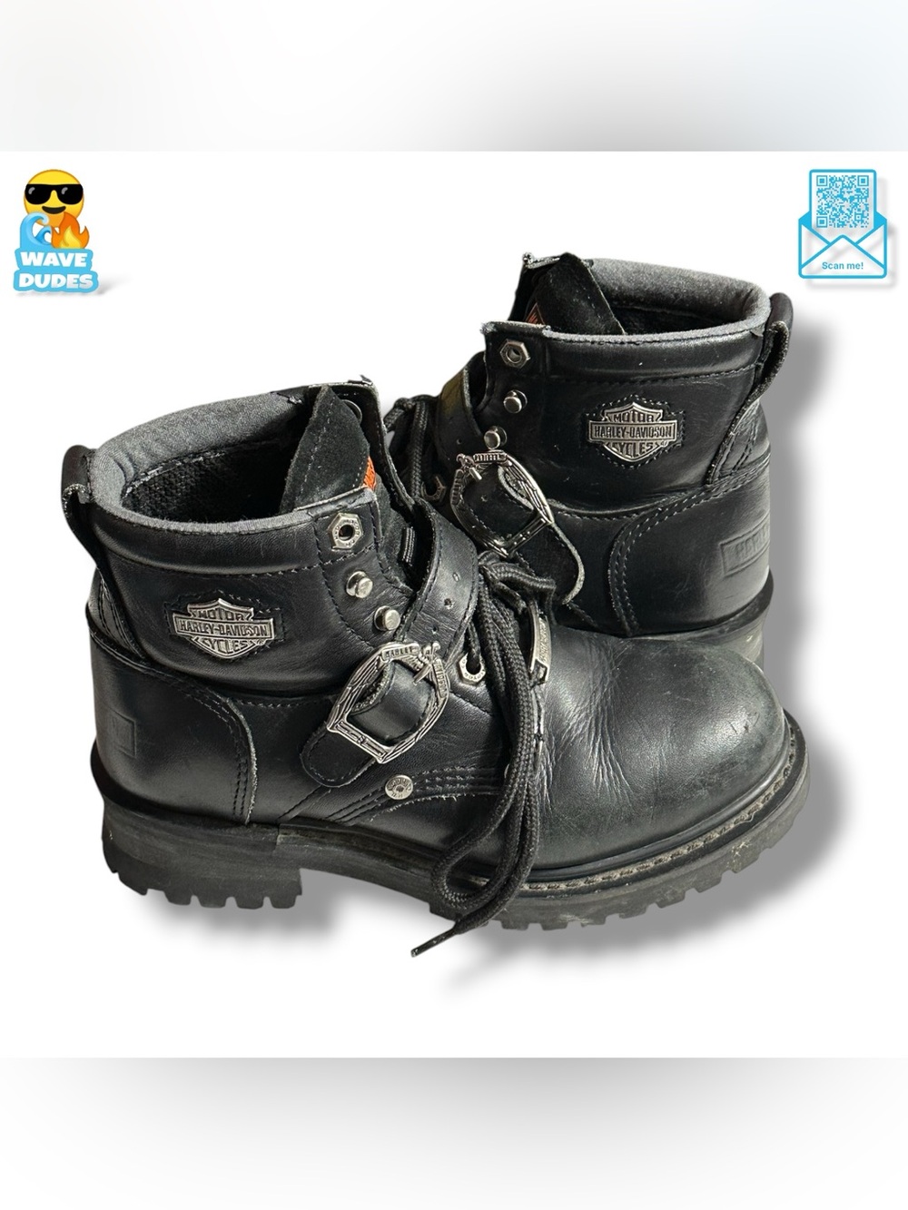Women’s Harley-Davidson Faded Glory Leather Riding Boots